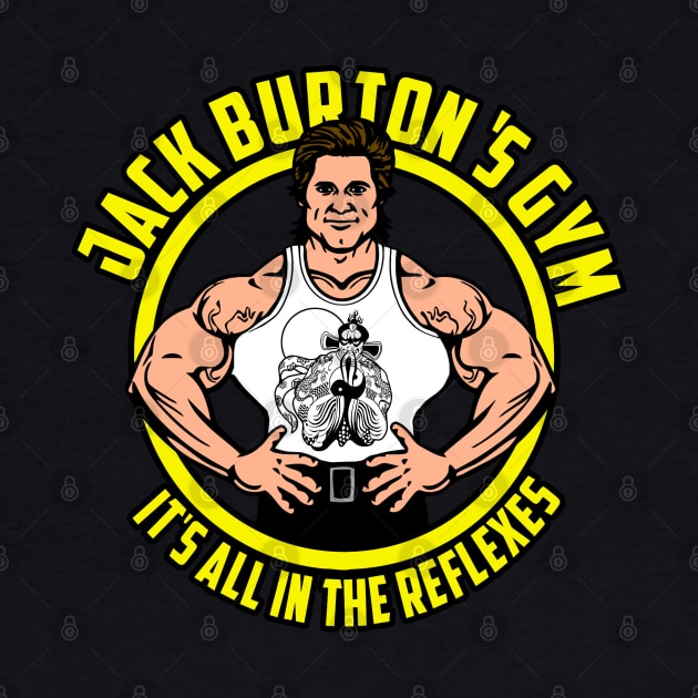 Jack Burton's gym by carloj1956